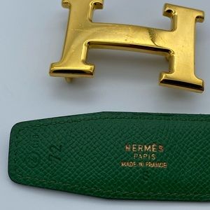 Hermes Constance reversible belt